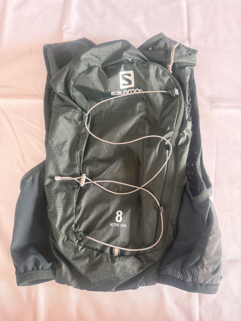 Salomon Active Skin 8 ダークグリーン XS