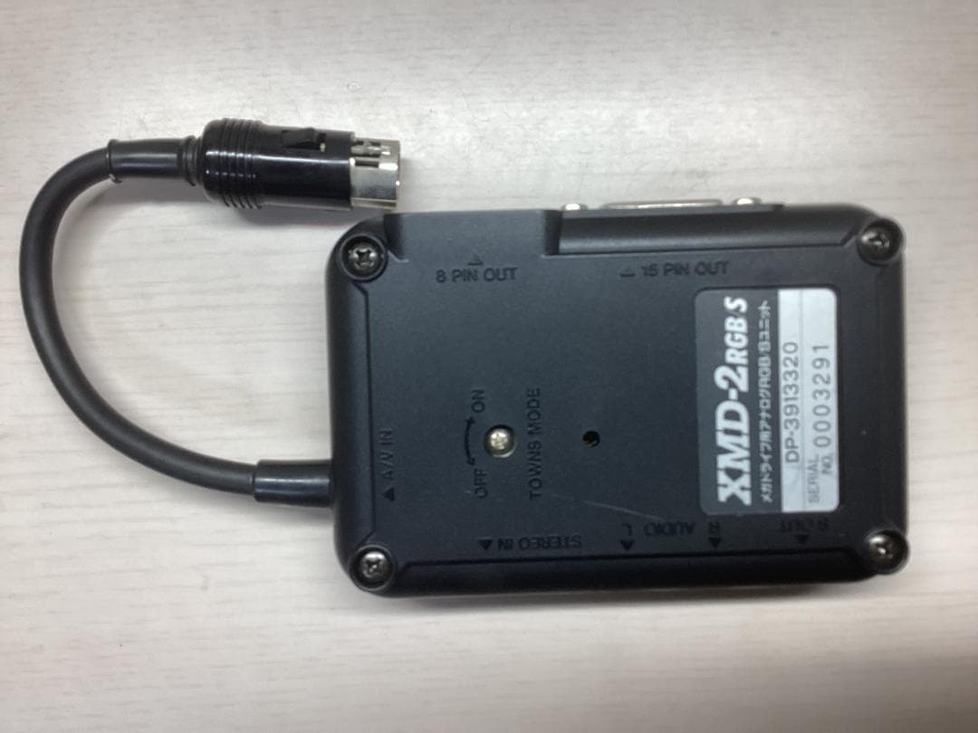 メガドライブ用アナログRGB|Sユニット 完品目立った傷や汚れなし