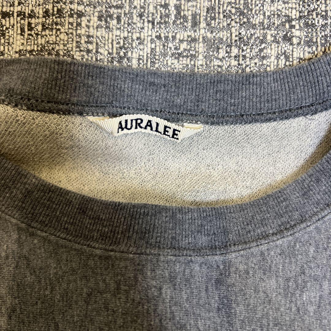 AURALEE オーラリー スウェット グレー SIZE4 A22AP02HU【表参道
