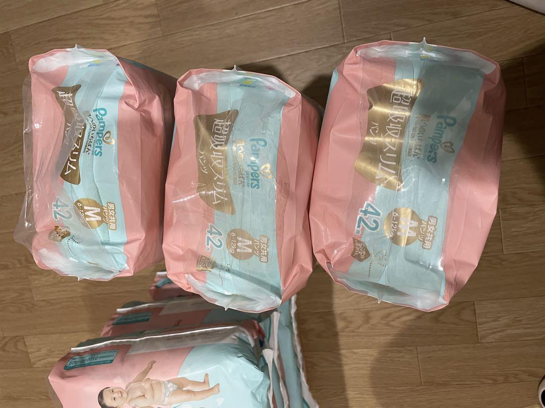 パンパース 肌へのいちばん 超吸収パンツ LとMサイズ（9-14kg） 34枚