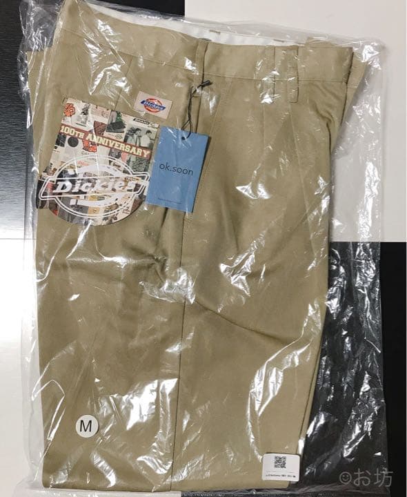 女性に人気! 【未使用】ok.soon×dickies コラボ 2タックテーパード