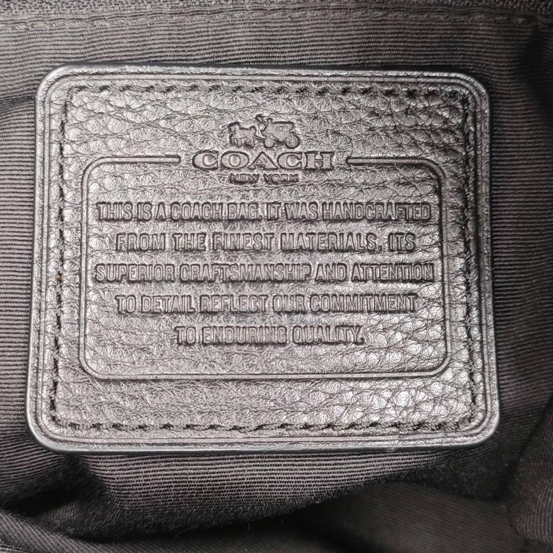 40 COACH コーチ レザー トートバッグ ハンドバッグ 40 COACH コーチ レザー トートバッグ ハンドバッグ