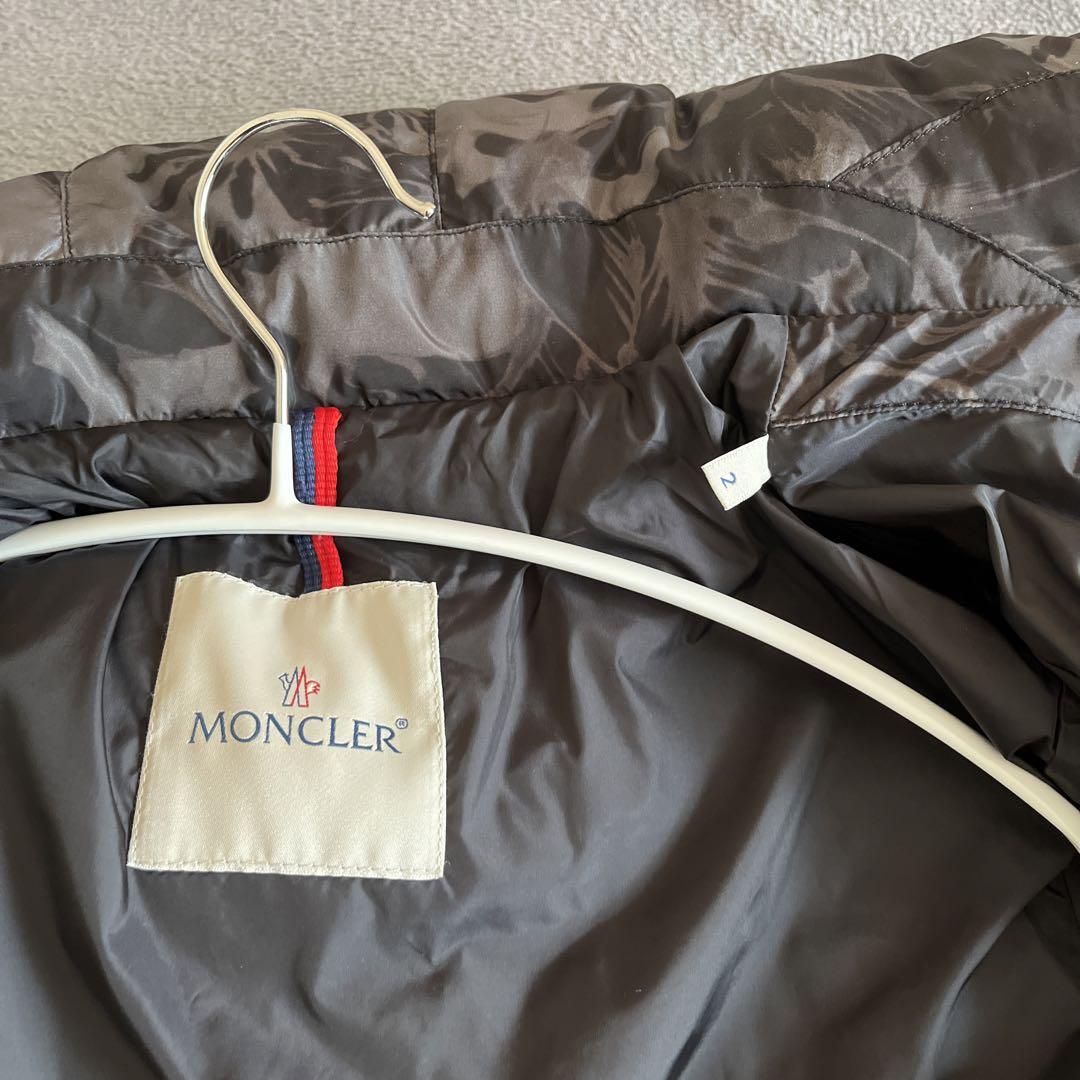 【レア美品】MONCLER SANGLIER 花柄 フーデッドダウンジャケット