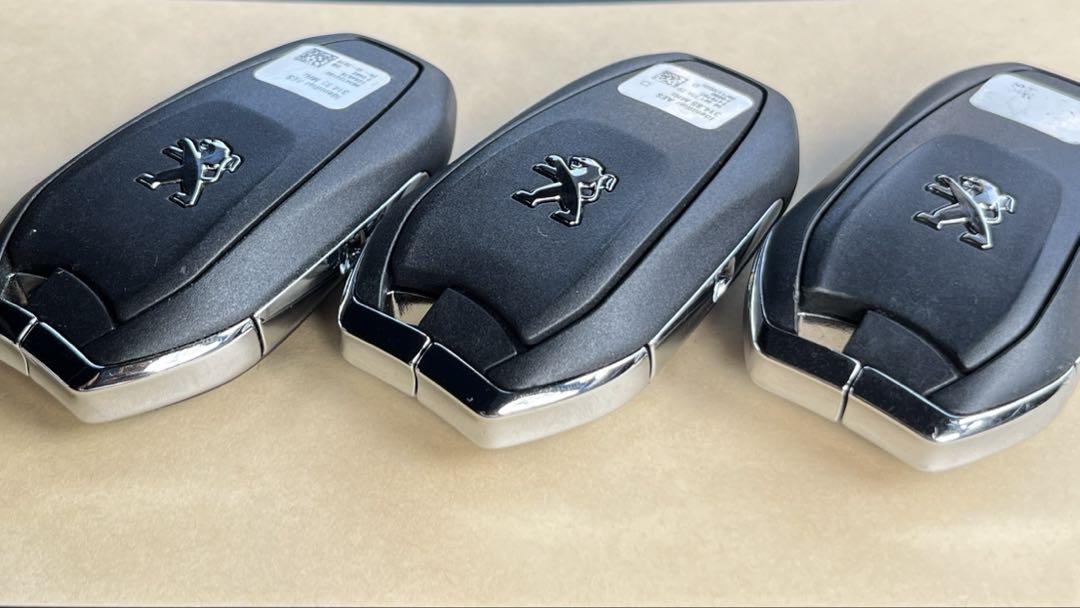 プジョー スマートキー 3個セット