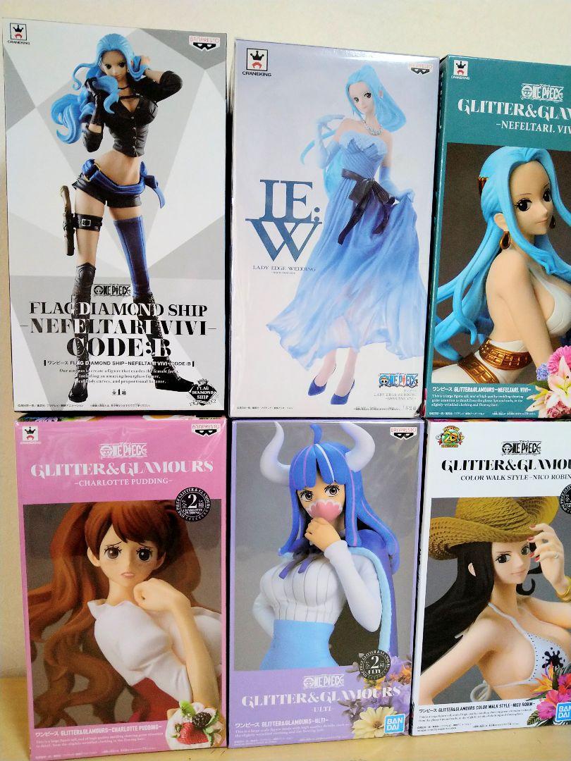 ONEPIECE・美少女フィギュア８点セット☆FLAGDIAMONDSHIP他