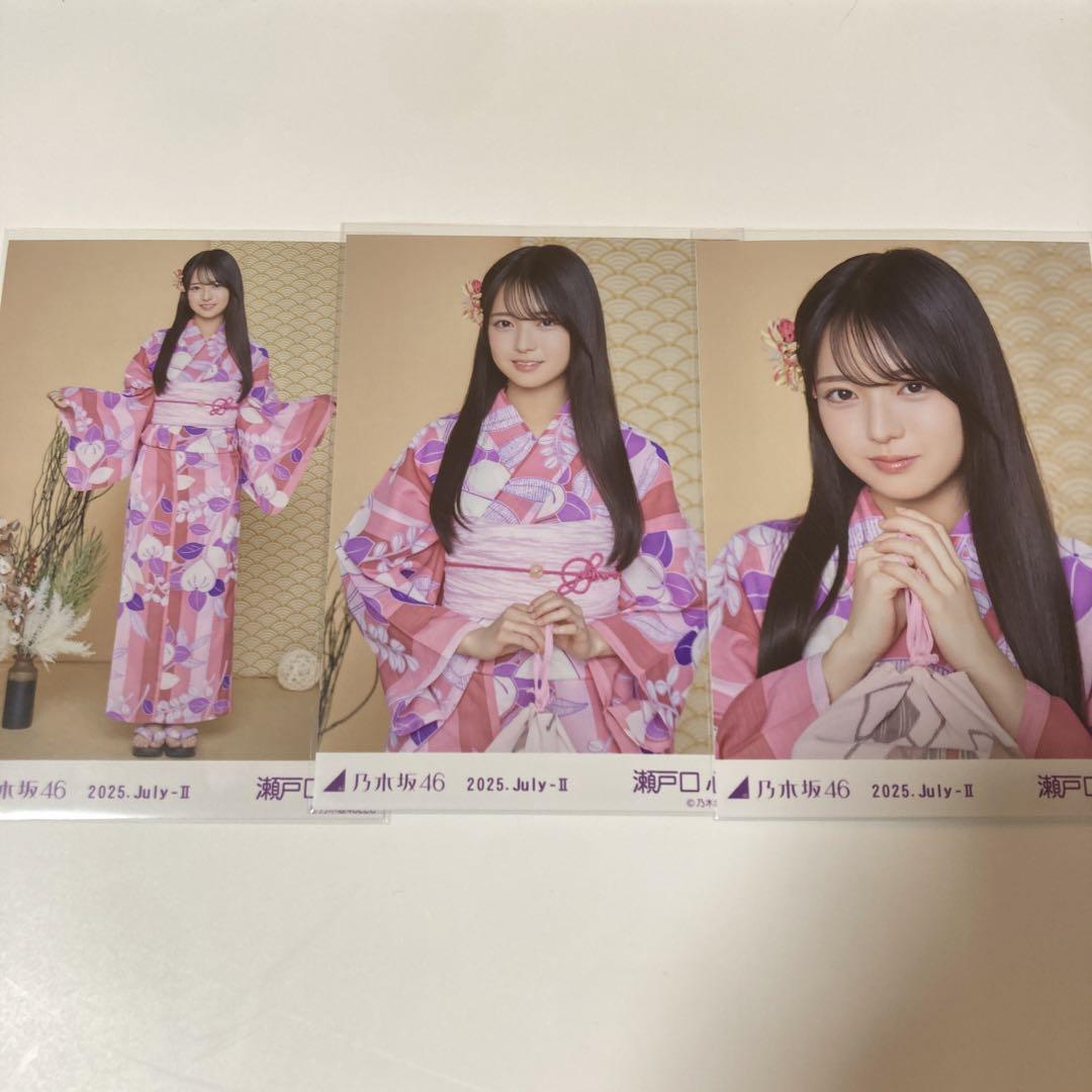 乃木坂46 瀬戸口心月デニムワンピ　生写真　３種コンプ 乃木坂46 瀬戸口心月デニムワンピ 生写真 3種コンプ - メルカリ