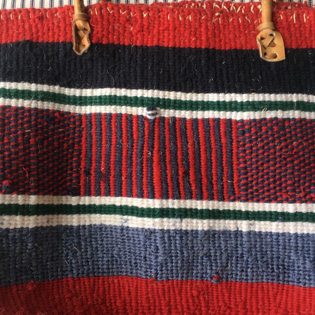 トートバッグ ネイティブ ブランケット