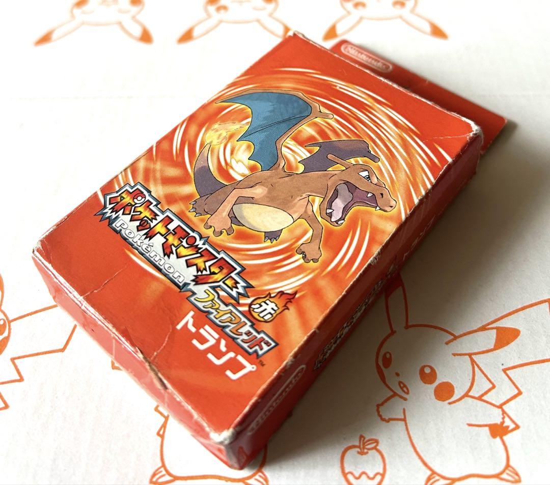 ポケモンファイアレッドトランプ(赤) ポケットモンスター ファイアレッド ポケモン トランプ 赤