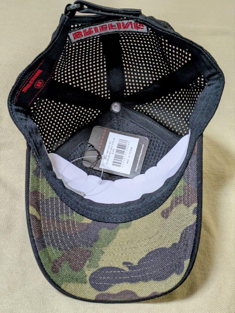 タグ付き新品　ブリーフィング BRIEFING メッシュキャップ ブラック