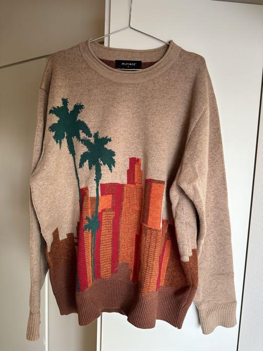 MLVINCEメルヴィンスDTLAニット美中古XLサイズ
