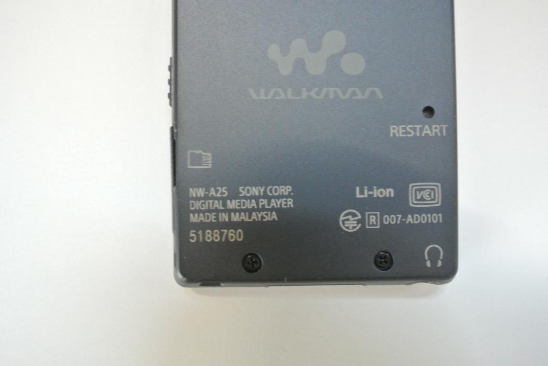 SONY WALKMAN NW-A25 　Aシリーズ　SDカード16GB