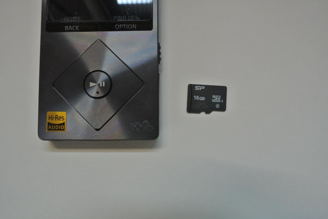 SONY WALKMAN NW-A25 　Aシリーズ　SDカード16GB