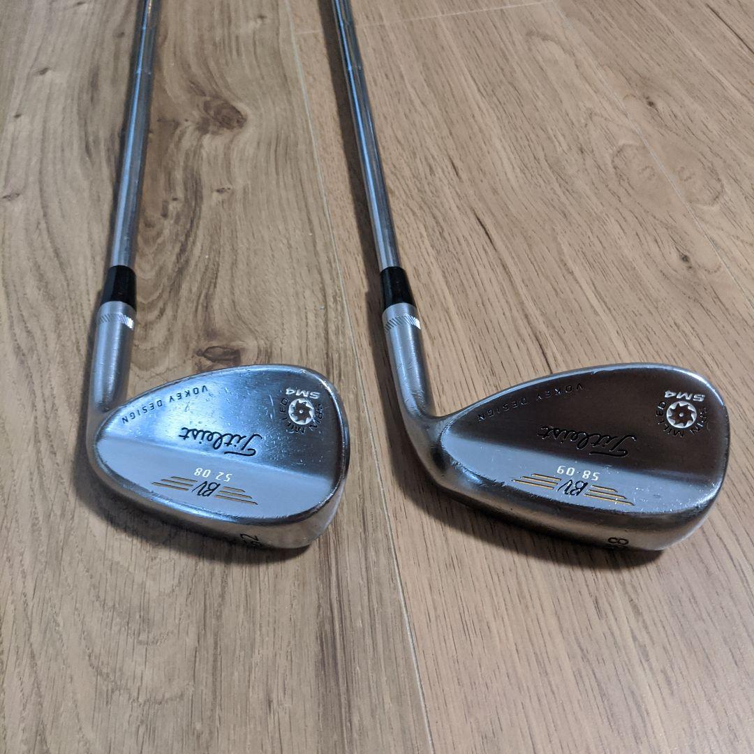 高評価レビュー タイトリストVOKEY 52°58°2本セット SM4 クラブ