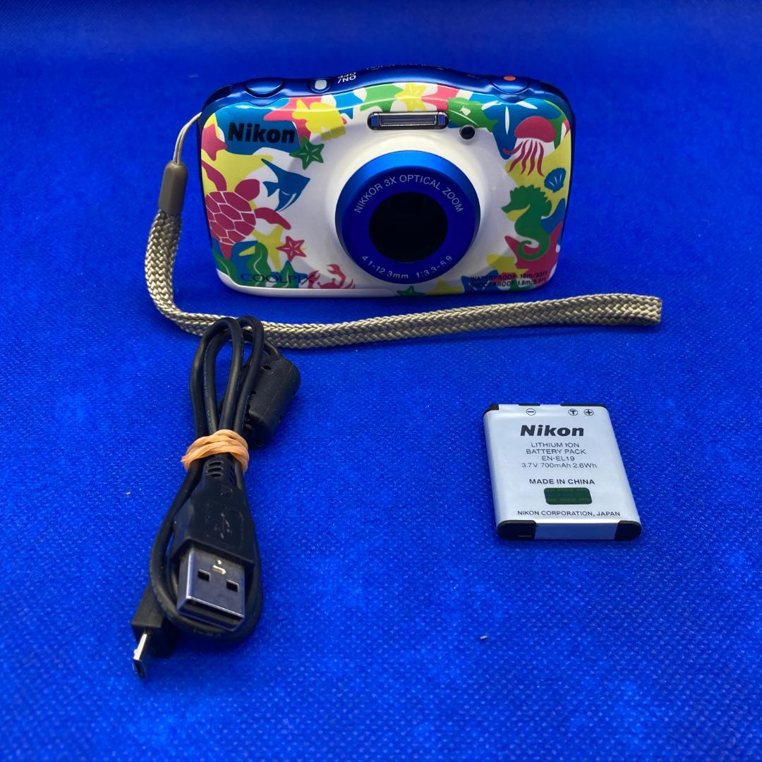 happyhour　ニコン　COOLPIX W100（マリンカラー） Amazon | Nikon デジタルカメラ COOLPIX W100 防水 W100MR