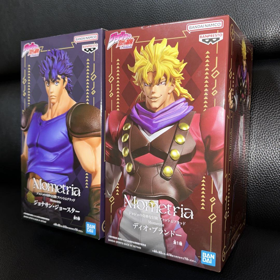 ジョジョの奇妙な冒険 Mometria ジョナサン ディオ 各3点セット ジョジョの奇妙な冒険 Mometria ジョナサン＆ディオフィギュア