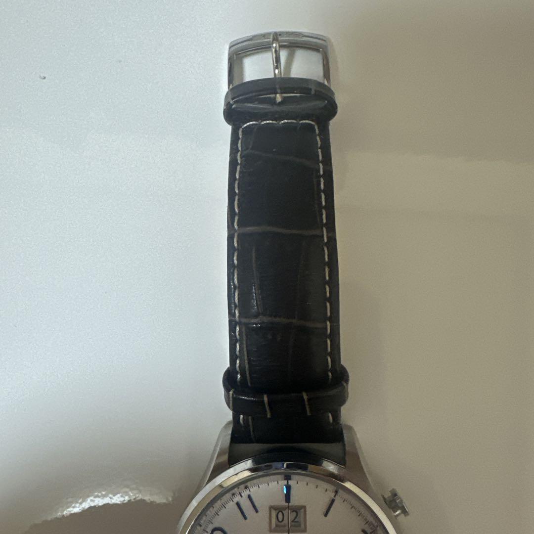 ♡*読様 SEIKO セイコー クロノグラフ ビッグデイト 青針 腕時計 メンズ
