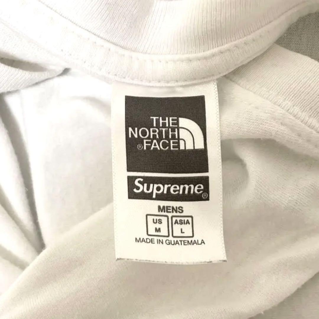 ※tb[THE NORTH FACE x Supreme]Tシャツ M