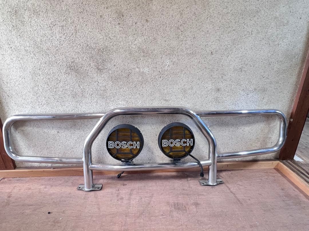 ランドクルーザー　70 グリルガード　カンガルーバー　新品エンブレム付き