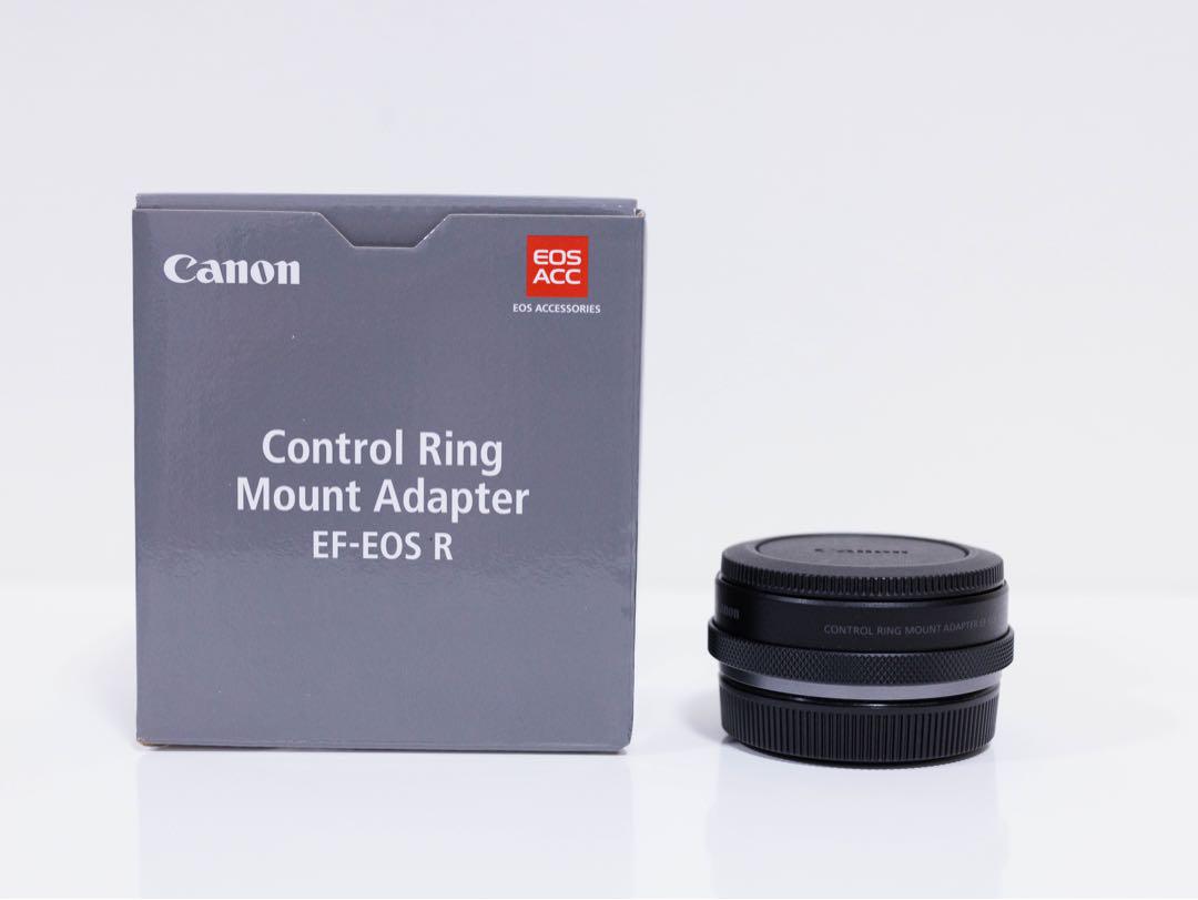 新品 キヤノン　コントロールリングマウントアダプター EF-EOS R