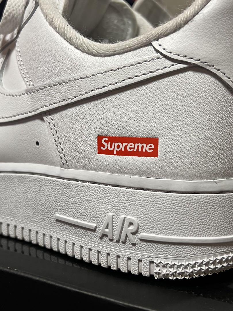 Supreme Nike Air Force 1 ホワイト 25cm