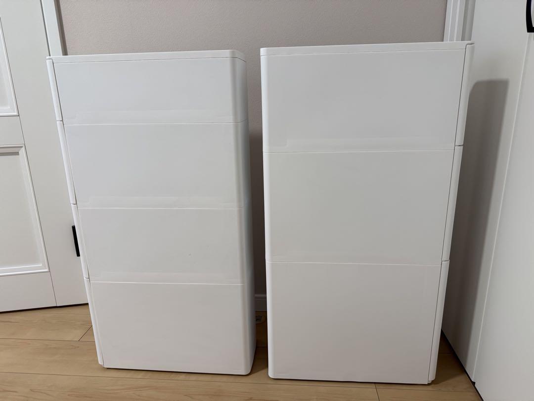 冷蔵庫横　すきま収納　2個セット