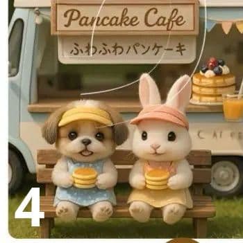 182 ★オーダーページ★ハンカチ ふわふわパンケーキ ワンコ柄6/11