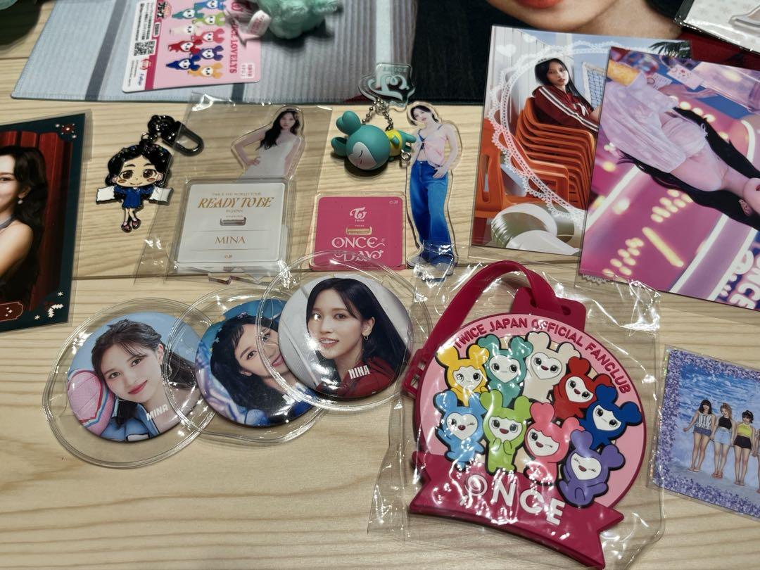TWICE ミナ　グッズ　まとめ売り twice ミナ ミブリー グッズまとめ売り