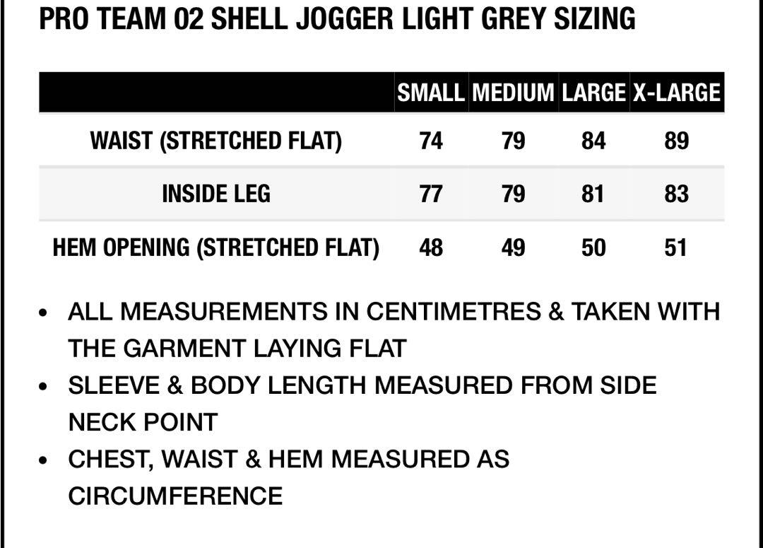 パンツ palace PRO TEAM SHELL JOGGER LIGHT GREY