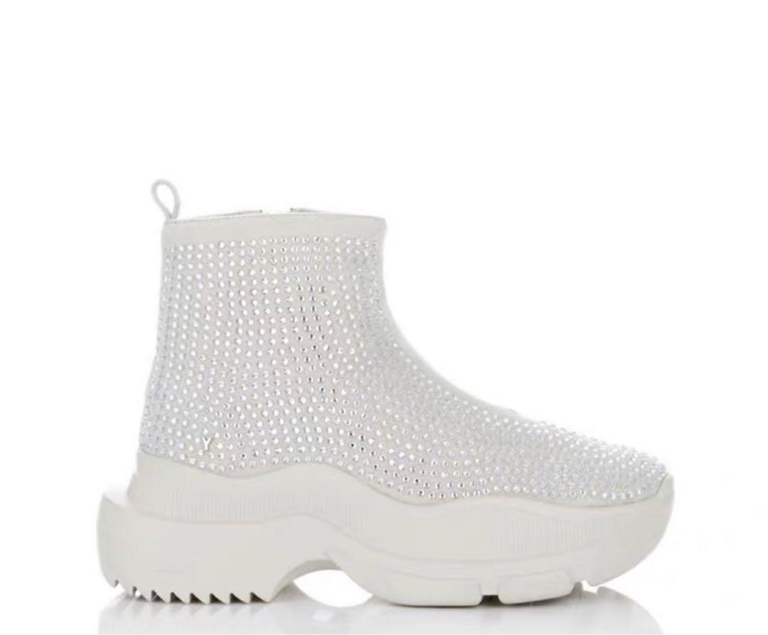 yello LUXE SNEAKER SHORT BOOTS スニーカーブーツ