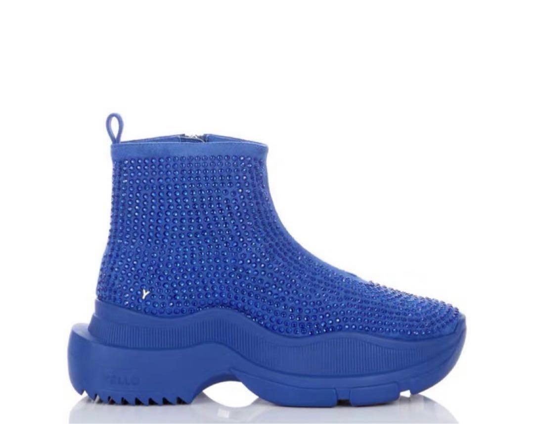 yello LUXE SNEAKER SHORT BOOTS スニーカーブーツ