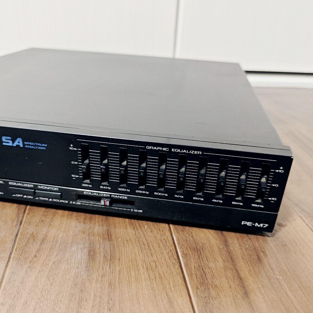 PE-M7 ステレオグラフィックイコライザー