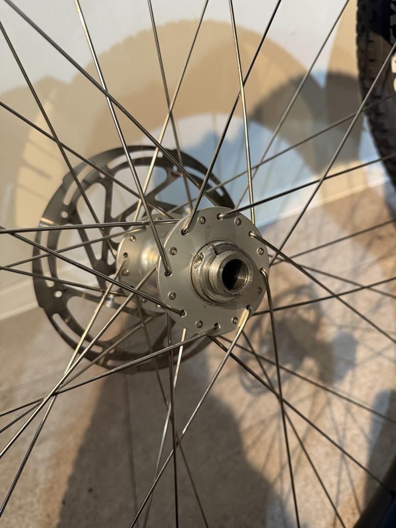 PAUL*disk word hub thru-axle ホイールタイヤ