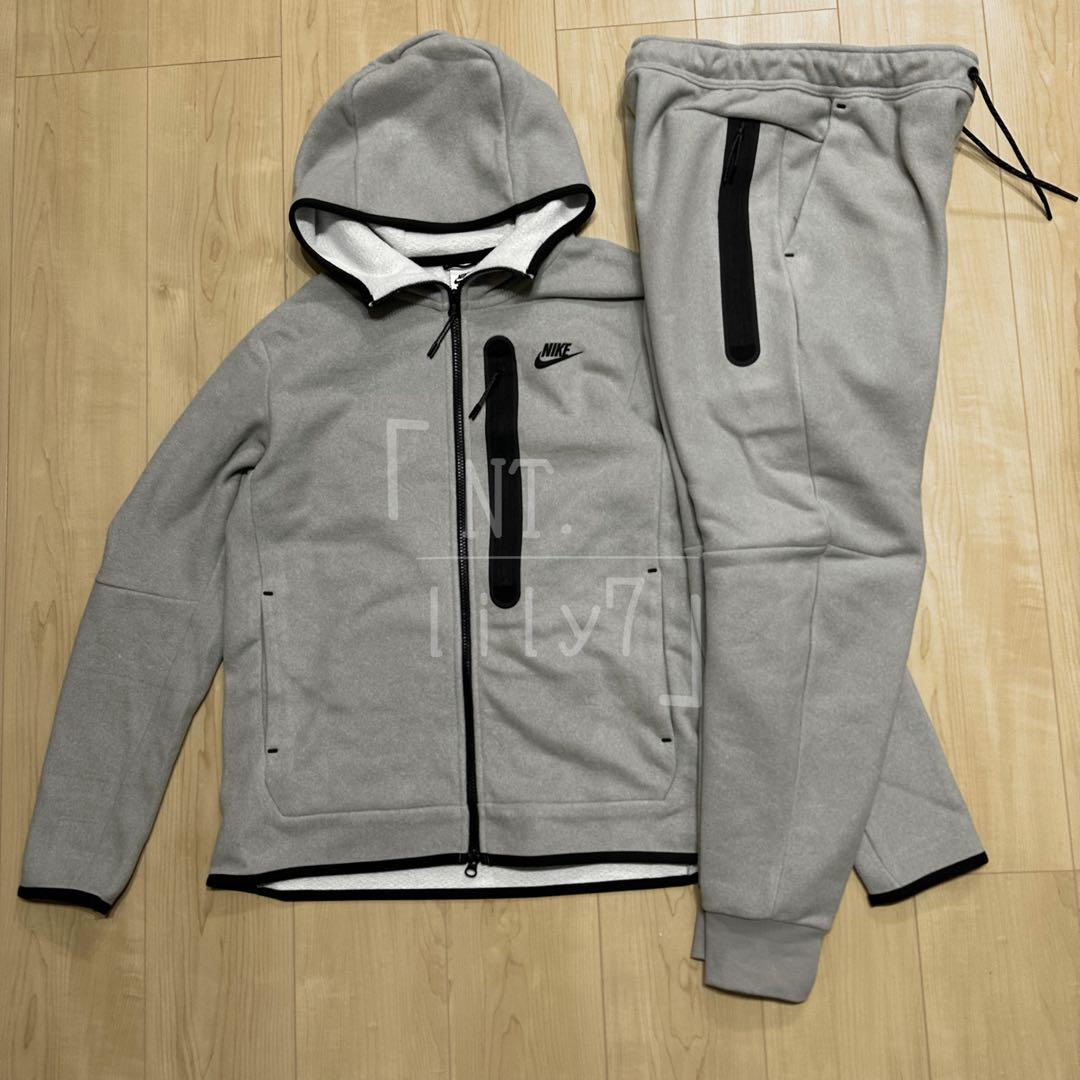 ライトグレー テックフリース 2XL NIKE パーカー ジョガーパンツ