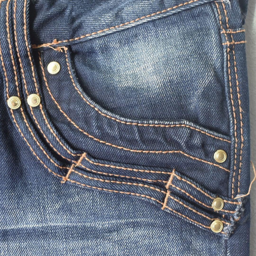 JACKROSE ジャックローズ ジーンズ 鬼ヒゲ　W30 ダメージ加工 ZIP
