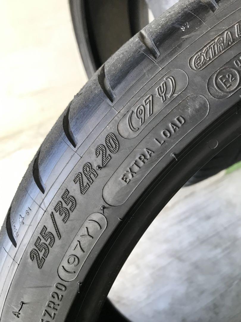 M-1421☆255/35R20 MICHELIN サマータイヤ 2本☆