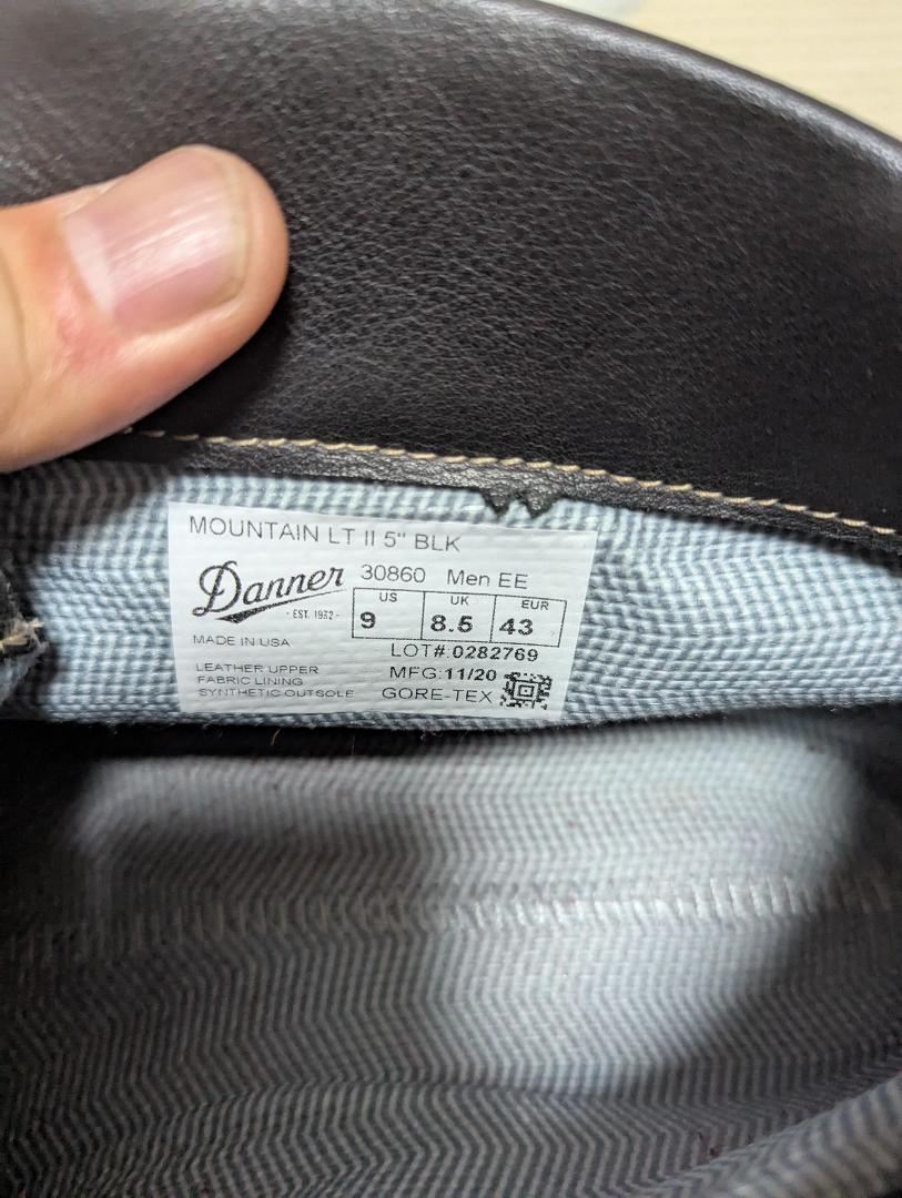 Danner Mountain light2　ダナーマウンテンライト2