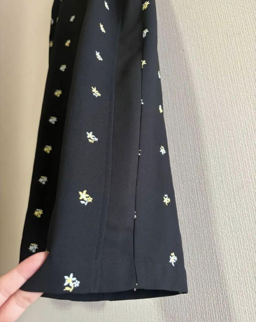 machatt エンブロイダリーワイドパンツ - メルカリ