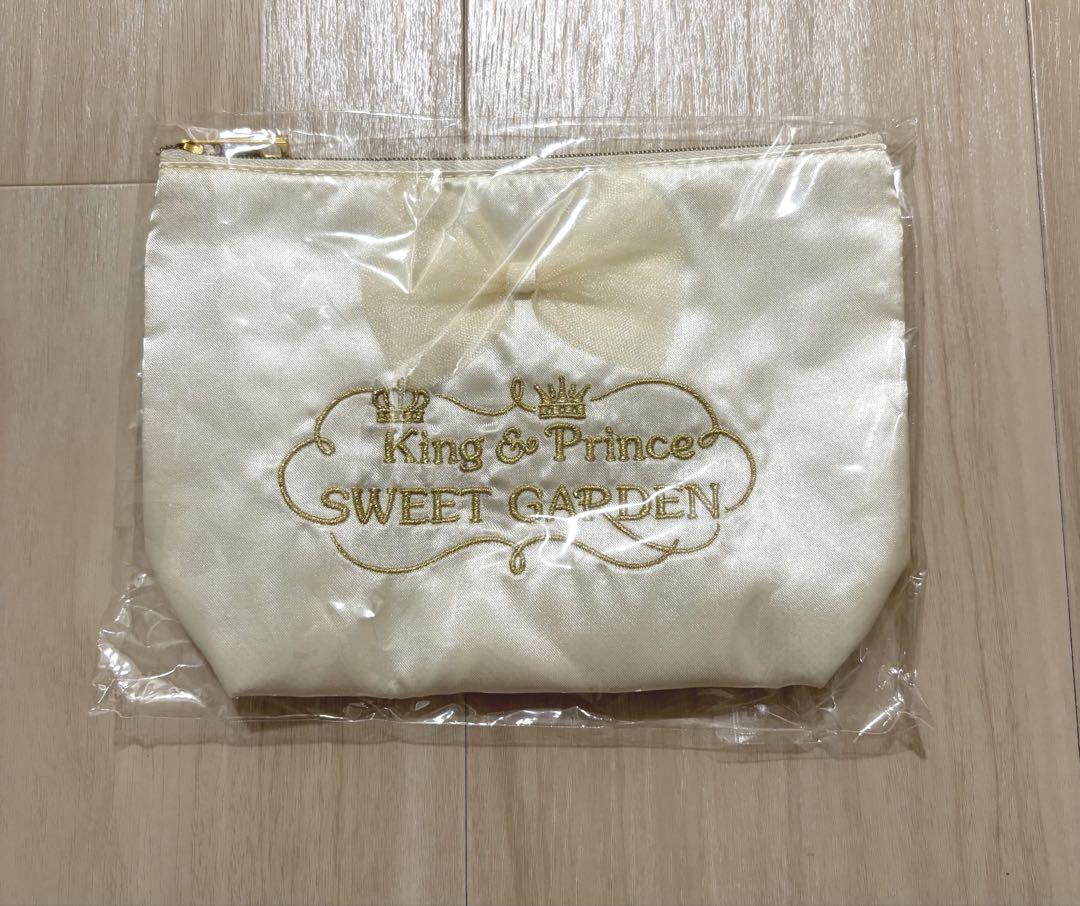 King&Prince スイートガーデン Tシャツ ポーチ バッグ  キーリング King & Prince キンプリ SWEET GARDEN ポーチ - メルカリ