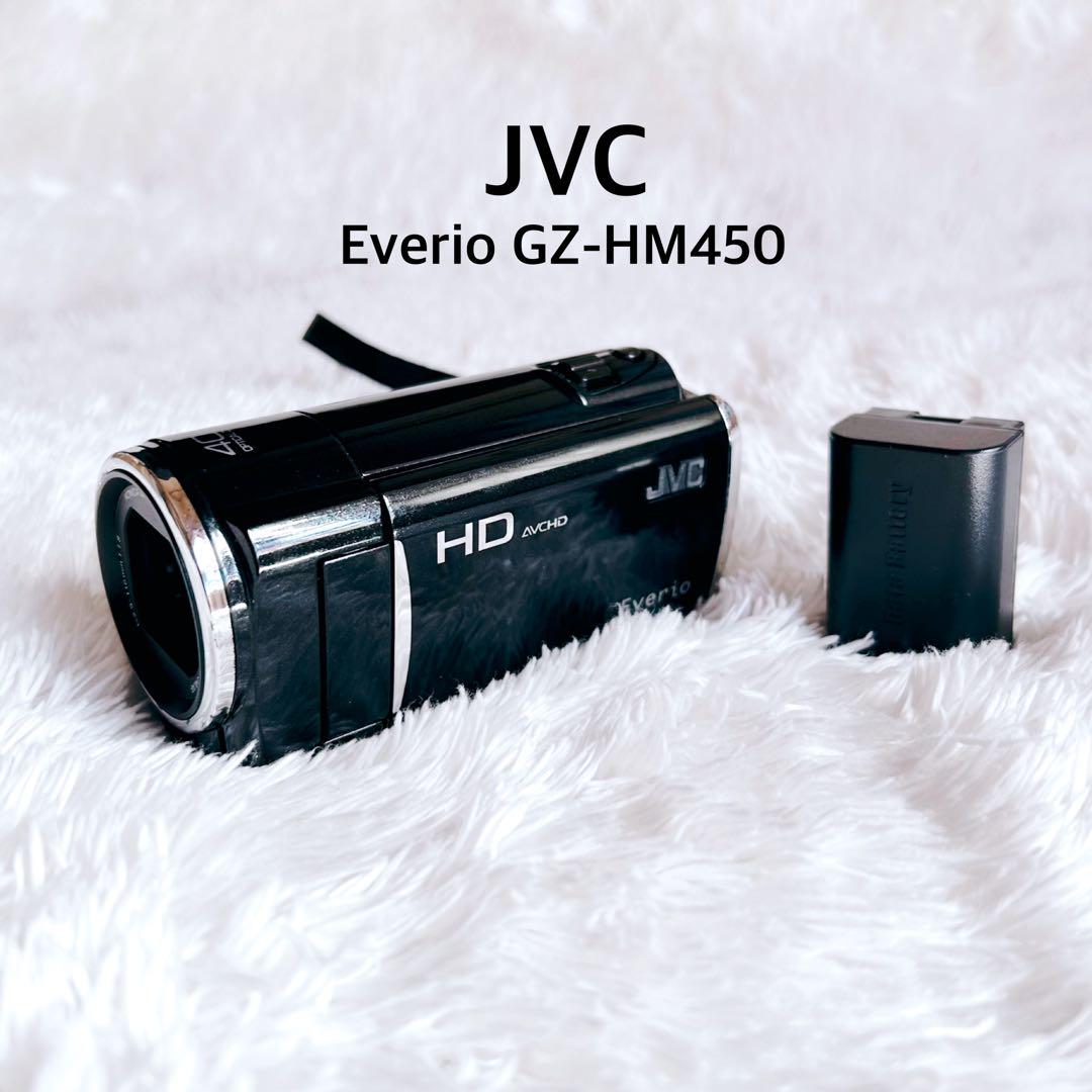 ビデオカメラ　JVC Everio GZ-HM180 本体、アクセサリー一式 JVC Everio GZ-HM180 SILVER