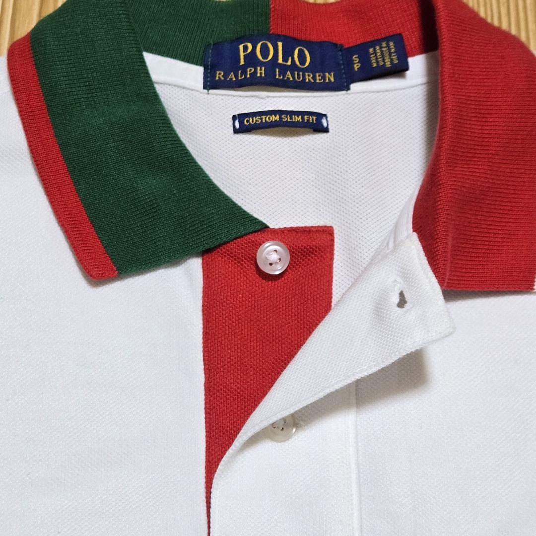 ポロラルフローレン　RALPH LAUREN　イタリア代表　ポロシャツ　S170