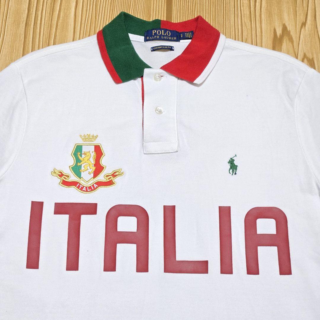 ポロラルフローレン　RALPH LAUREN　イタリア代表　ポロシャツ　S170