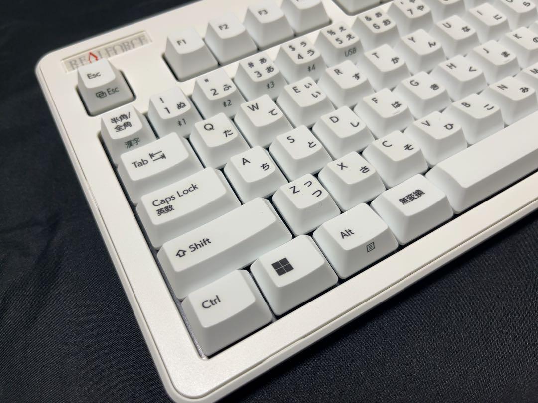 REALFORCE R3HA22 ホワイト USBキーボード 本体