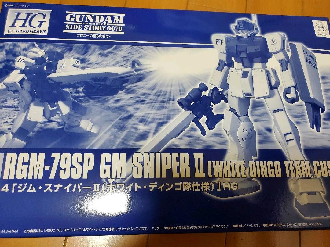 ｈｇ 1 144 ジム スナイパーii ホワイト ディンゴ隊仕様 メルカリ