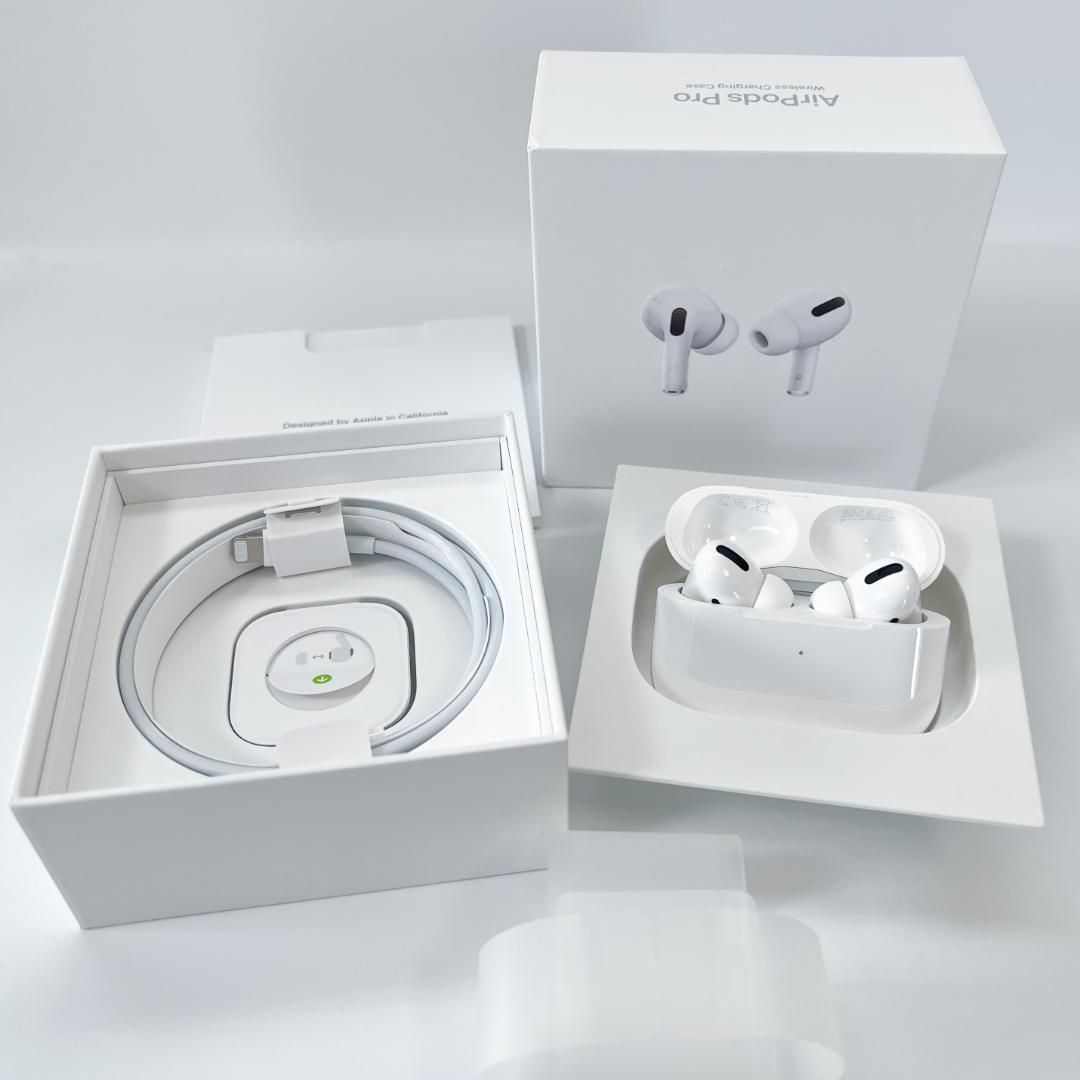 新版 正規品 2022年9月末新品交換 イヤホン本体 第1世代 Pro AirPods 販売の事前割引 AirPodsPro MWP22J/Aイヤホン新品交換済 イヤフォン