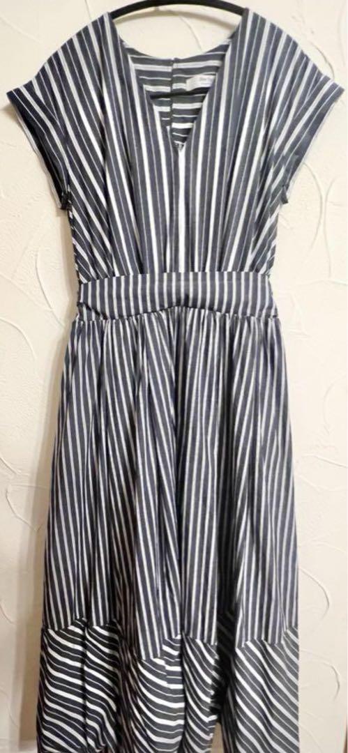 ワンピース herlipto Lover Back Ribbon Dress