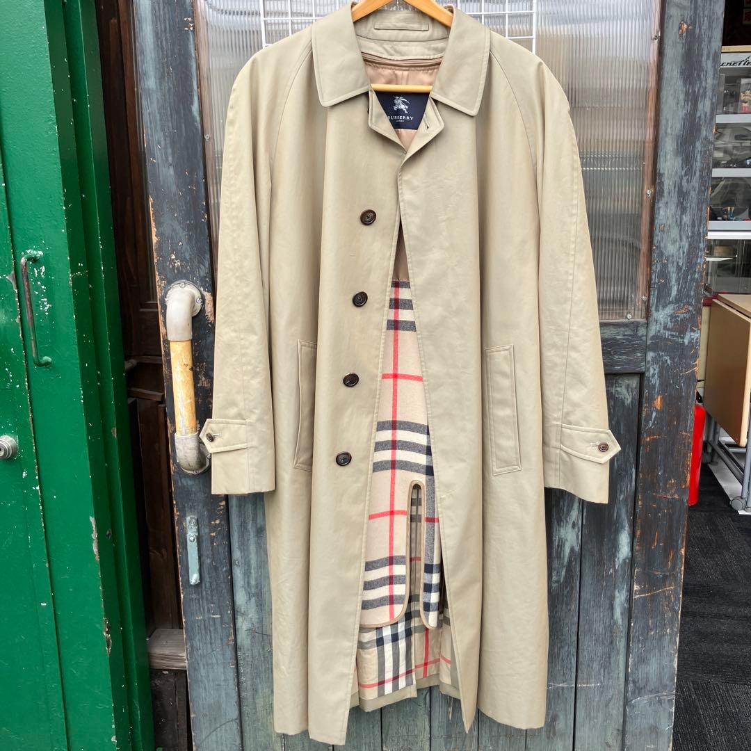 【美品】Burberryロンドン ロング丈 ステンカラーコート 【美品】Burberryロンドン ロング丈 ステンカラーコート