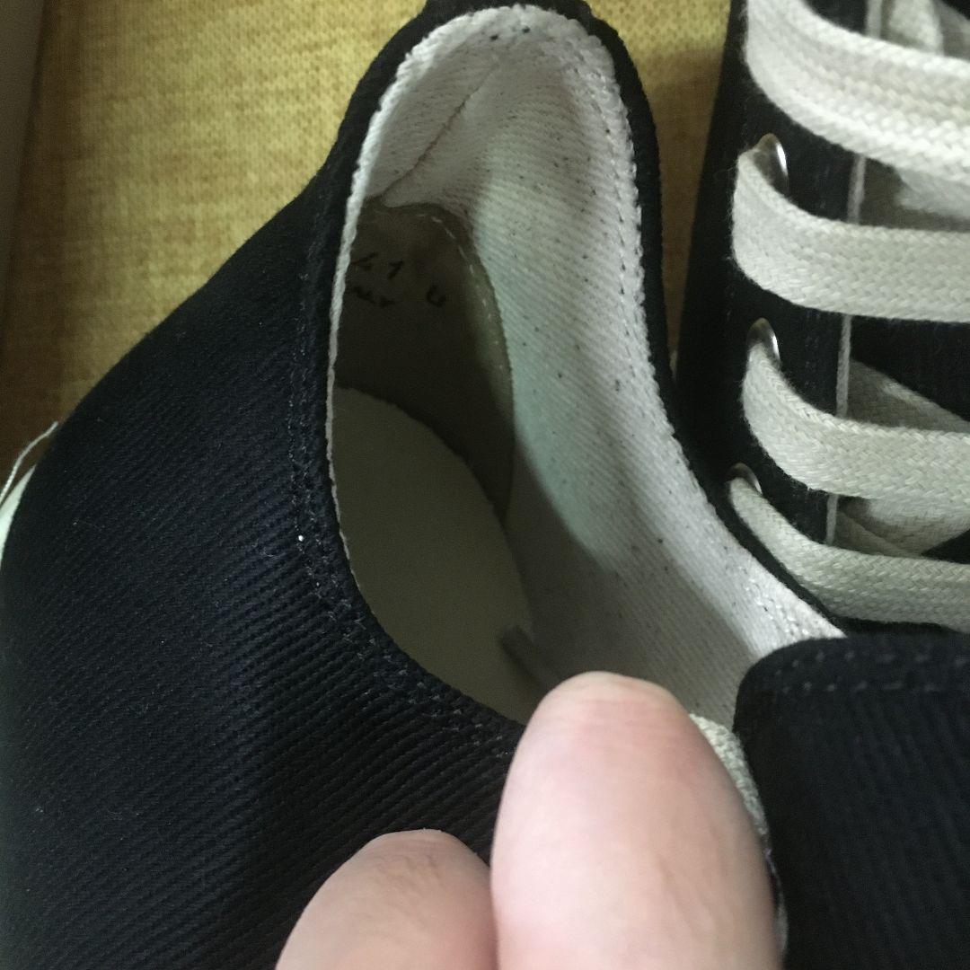 Rick Owens DRKSHDW Black Denim Low スニーカー