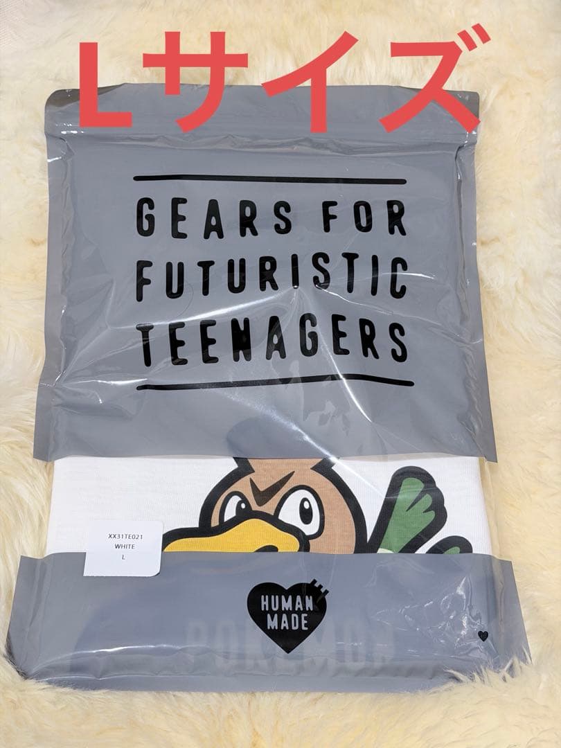 HUMAN MADE x ポケモン カモネギ Tシャツ 白 L