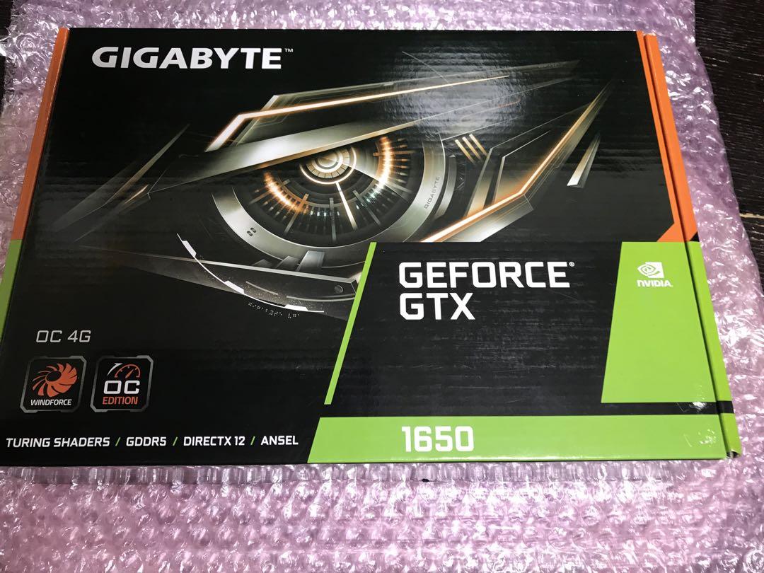 グラフィックボード・グラボ・ビデオカード GIGABYTE GeForce GTX 1650 OC 4G