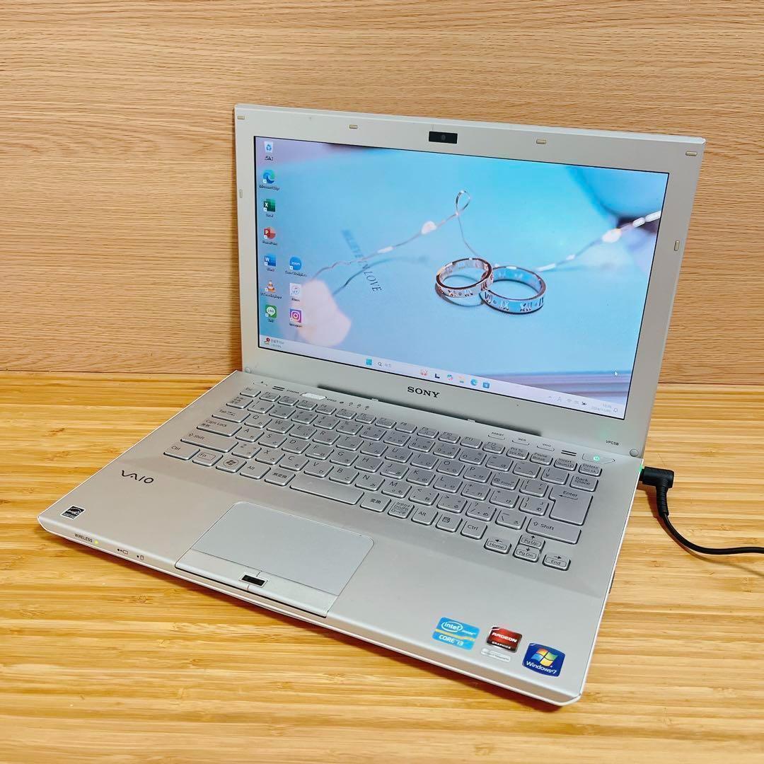 カメラ付PC✨ノートパソコン　windows11✨オフィス付き✨人気VAIO✨